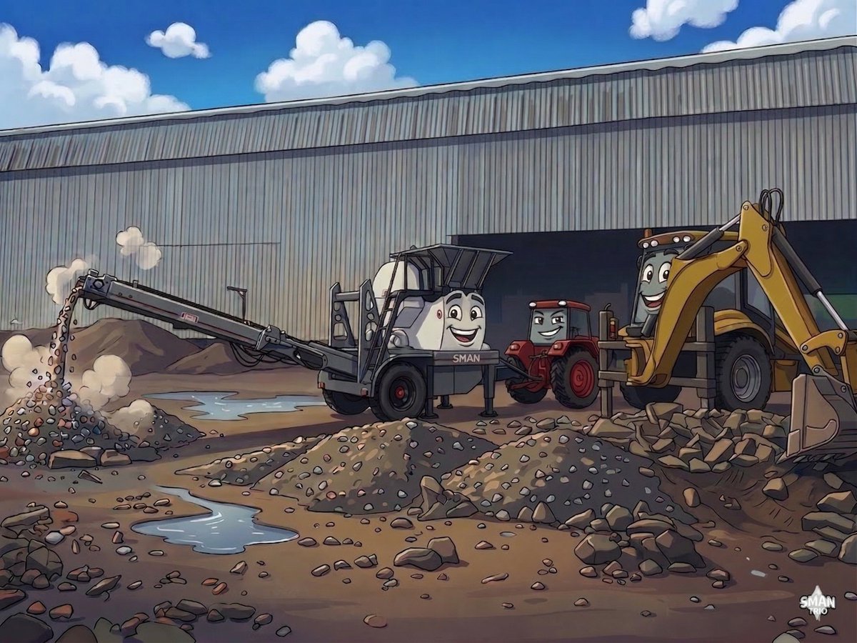 MiningSman's tweet photo. A mobile PTO jaw crusher is a compact, high-performance crusher that can be powered and transported by an agricultural tractor. 
.
Contact us- +91 9922500565
Email Id - sales@shaktimining.com
Website - https://t.co/TdDs5BI6mK
.
.
#jawcrusher #mobilecrusher #concretecrusher #stone https://t.co/yKTkoZCa2w