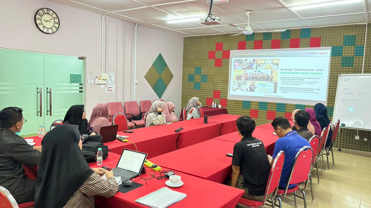 IAQUAS_UPM's tweet photo. Audit Kendiri Perjawatan dan Organisasi (AKPO) I-AQUAS telah berlangsung pada 14 April 2026 di I-AQUAS UPM Port Dickson.

Audit ini bertujuan memperkukuh pengurusan perjawatan dan organisasi ke arah tadbir urus yang lebih cekap, telus dan berintegriti. Terima kasih atas kerjasama https://t.co/iBLv9ibUbf