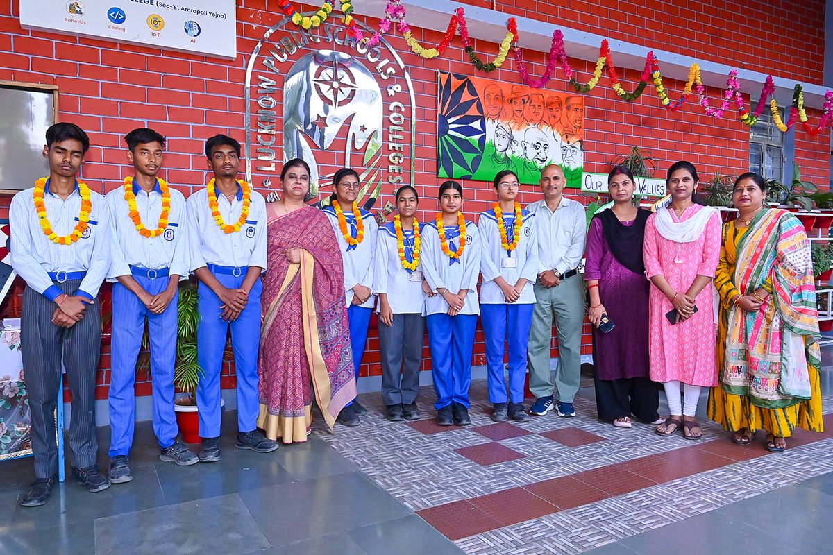 LucknowPublic's tweet photo. Congratulations to all students who cleared their Class 10 exams! 🎉📚
Your hard work has paid off—keep aiming high and chasing your dreams. 🚀
Kudos to teachers and parents for their constant support! https://t.co/83xdmtqAKd