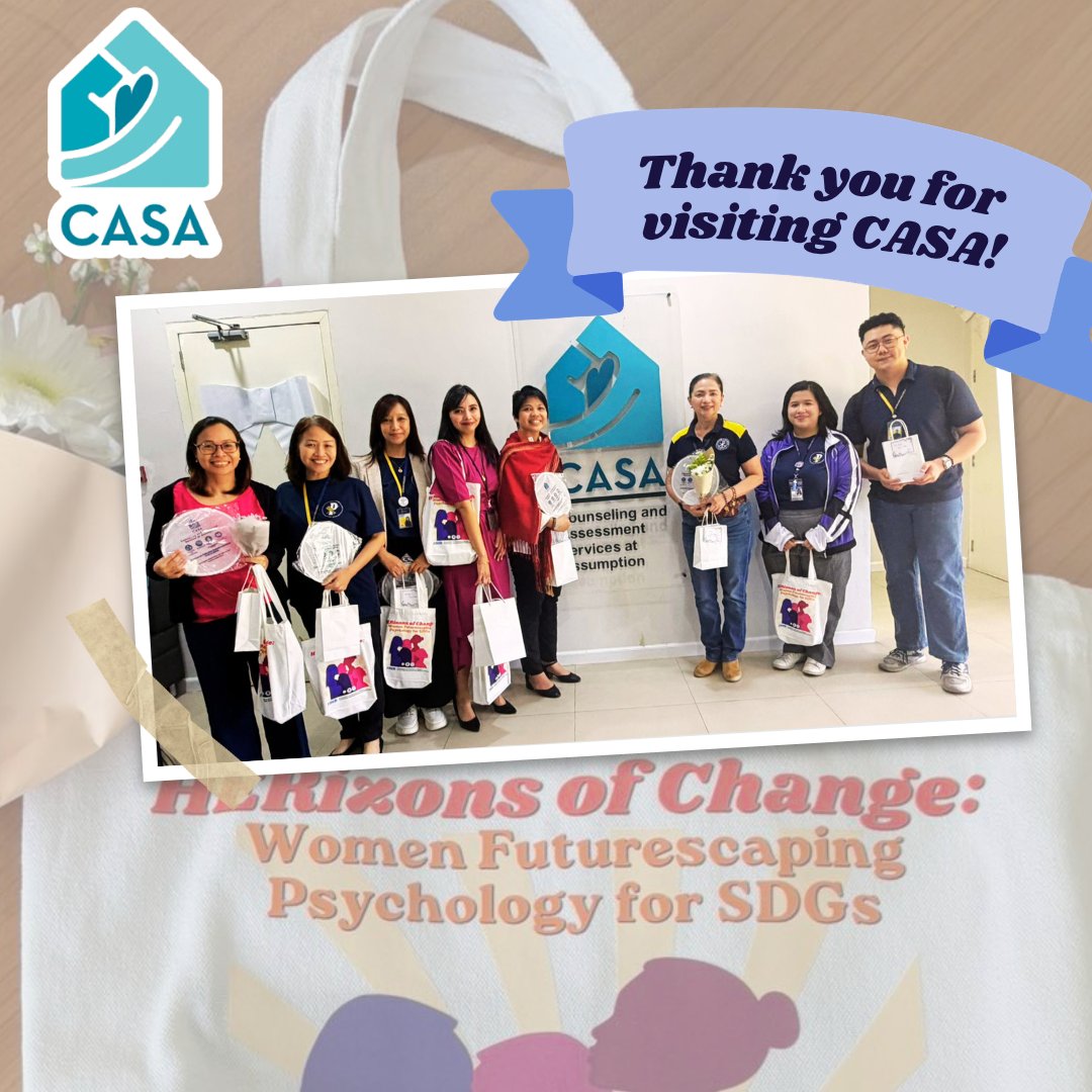 CASAssumption's tweet photo. Congratulations to the Assumption College Psychology Department on the successful conclusion of the 19th CWC, with the inspiring theme “HERizons of Change: Women Futurescaping Psychology for SDGs.”  in collaboration with Miriam College! https://t.co/k3kWXWfOA6