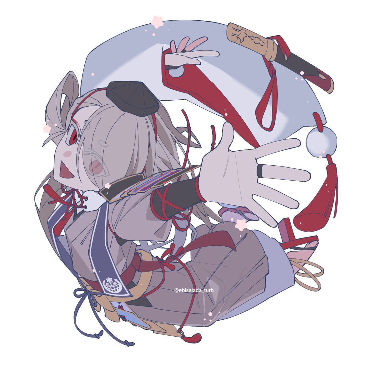 えびさらだ tweet media