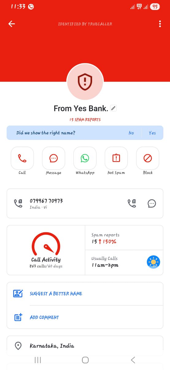 DanielUmma68619's tweet photo. @yesbanksays @YESBANK  your Yes Bank recovery argent using abuse language to customer and calling contact list @RBIsays @TelanganaDGP  number 5919 please take necessary action https://t.co/vn3fMfjZA1