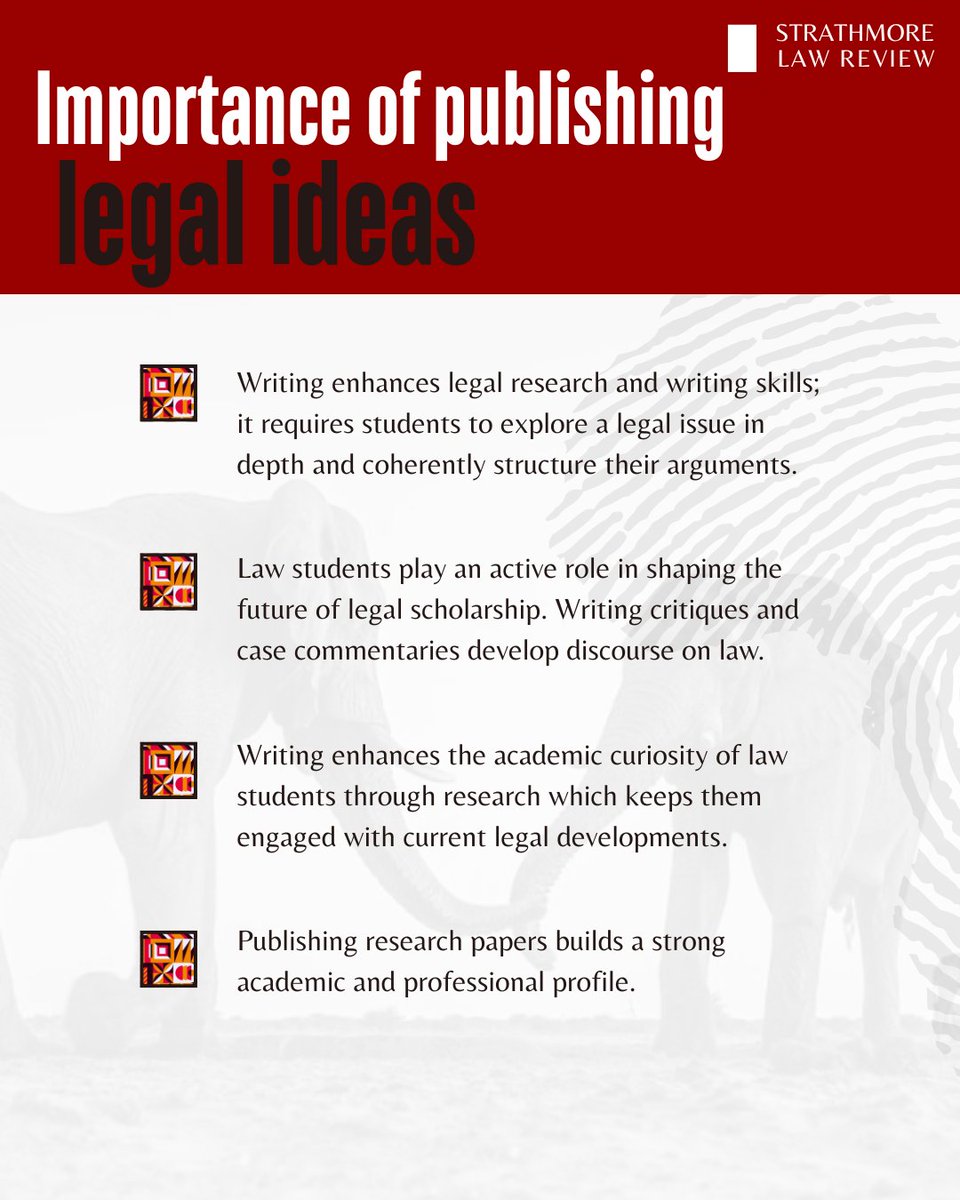 Strathmore Law Review tweet media