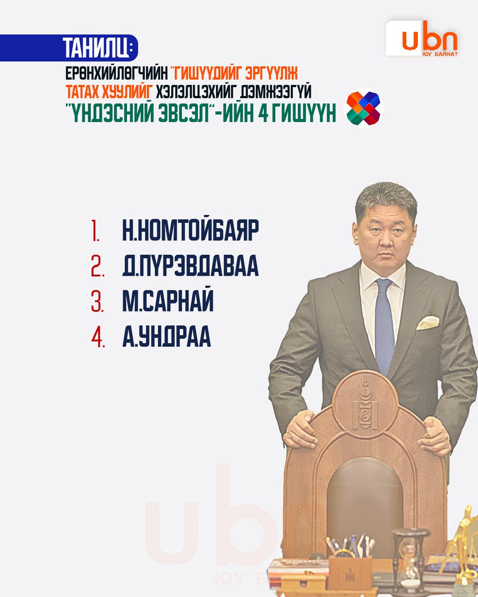 UBn.mn ЮУ БАЙНА tweet media