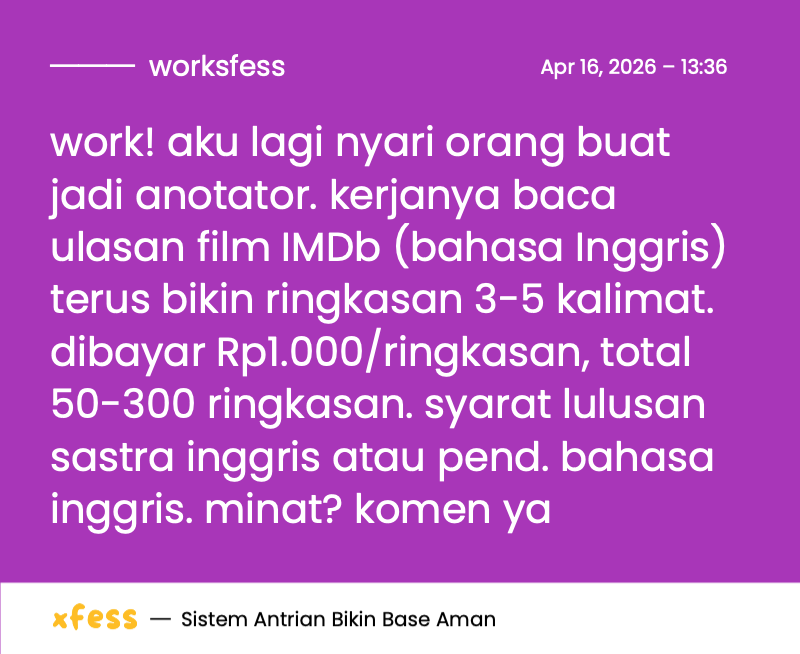 WORK tweet media