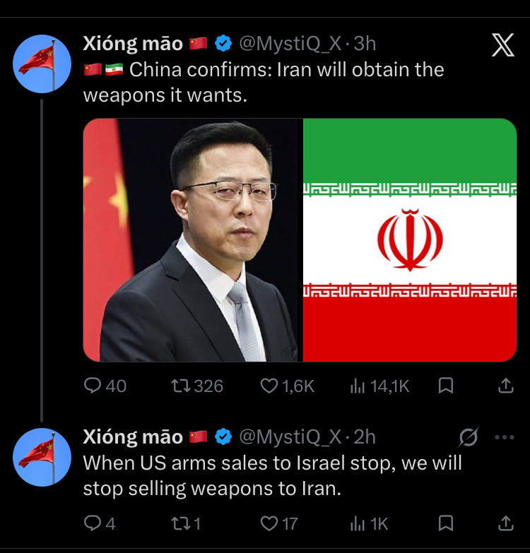 davideravera's tweet image. 🧚‍♀️❌#FakeNews #Iran #Cina #Spagna | No, Sánchez non ha convinto l’Europa a fermare l’invio di armi a #Israele ma soprattutto, nonostante le smentite, circola ancora la bufala anti-cinese secondo cui Pechino intende armare Teheran. Assurdamente, la rilanciano utenti pro-Cina. 🦄