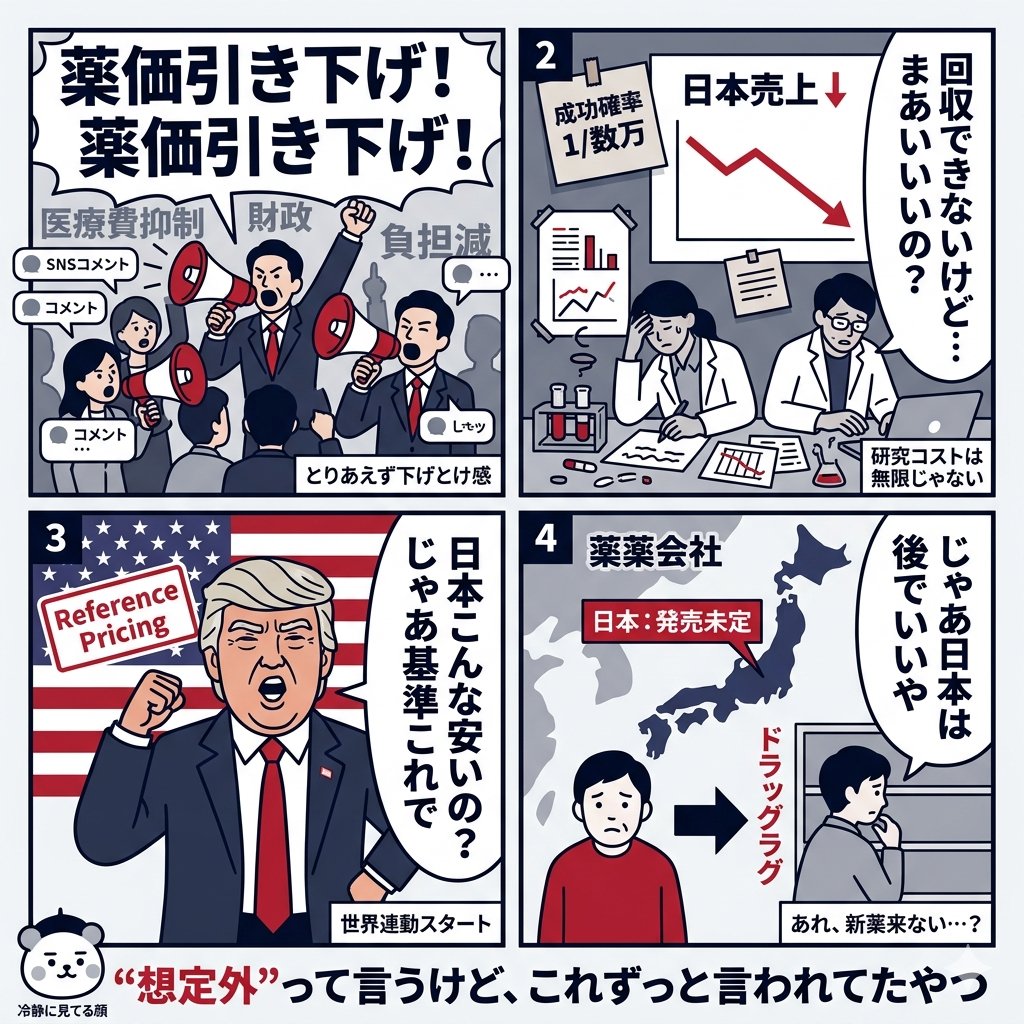 チクチク@製薬ブログ tweet media