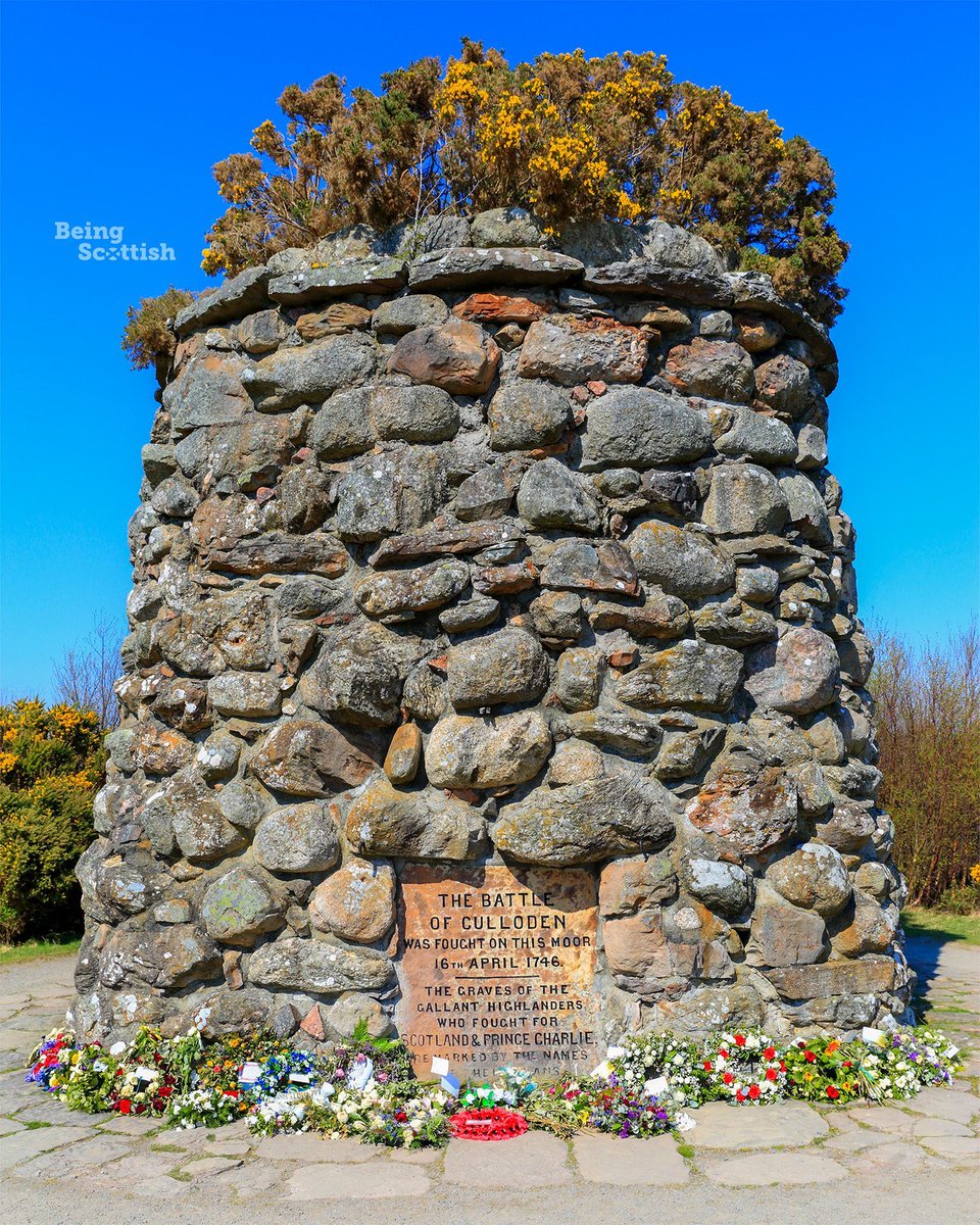 On this day 280 years ago: The Battle of Culloden took place near Inverness. The Jacobite forces of Charles Edward Stuart were defeated by loyalist troops commanded by the Duke of Cumberland. Over 1,500 Jacobites were killed or wounded in less than an hour.