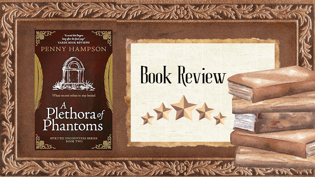 Hannah29222984's tweet image. I am excited to share with you my five star #BookReview of A Plethora of Phantoms (Spirited Encounters Book 2) by Penny Hampson.

igotlostinabook2.blogspot.com/2026/04/book-r…

#SupernaturalFiction #MMRomance #SlowBurnRomance #BookReview #BlogTour #YardeBookPromotions @penny_hampson @maryanneyarde