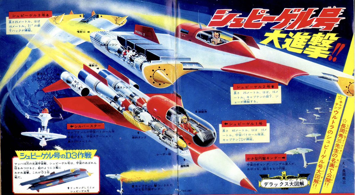 キャプテンウルトラ シュピーゲル号&救急輸送船 夢工房 宝島 『シュピーゲル号』キャプテンウルトラ - YouTube