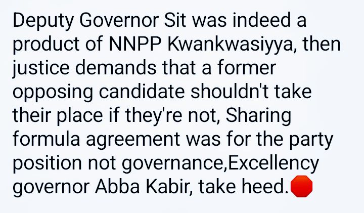 kwankwasiyya,(Honesty)Abba 4+4 tweet media