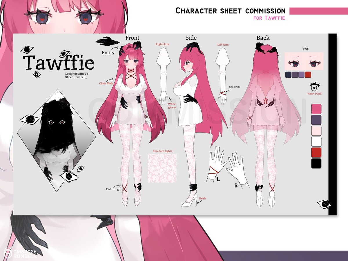 runbell_'s tweet photo. Character sheet for Tawffie (@TawffieVT ) 
Thank you for the request! 

#VGenComm #Drawffie https://t.co/n0TDcVsdCE