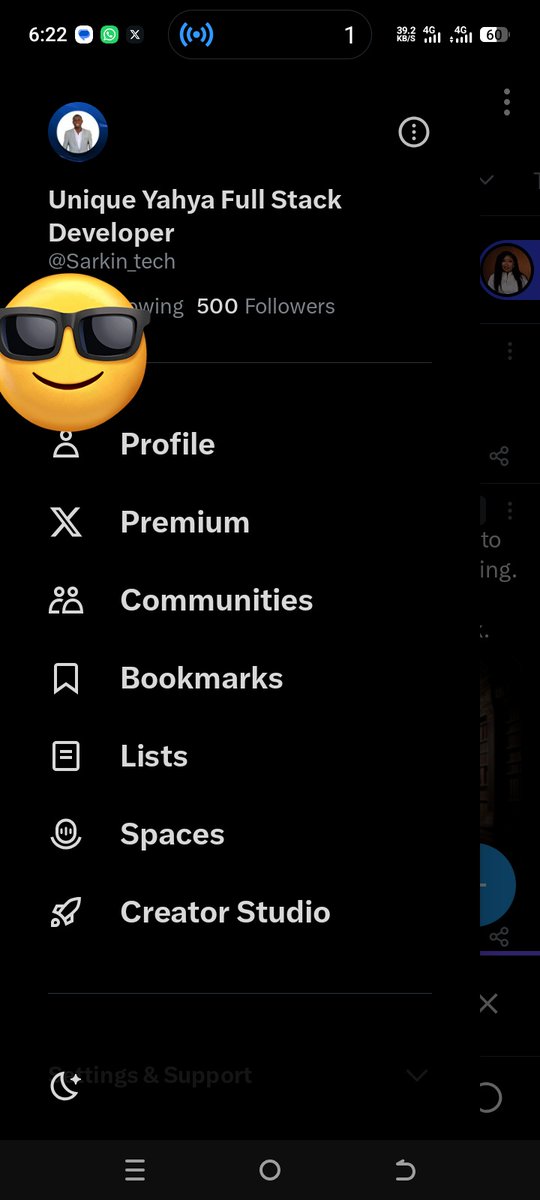 Sarkin_tech's tweet image. GM ☀️
500 followers and still building 🚀
Currently working on Tz Pay  learning, fixing, improving every day.
Growth is slow, but it’s real.
What are you building today? 👇
#BuildInPublic #DevLife #TechTwitter #StDev