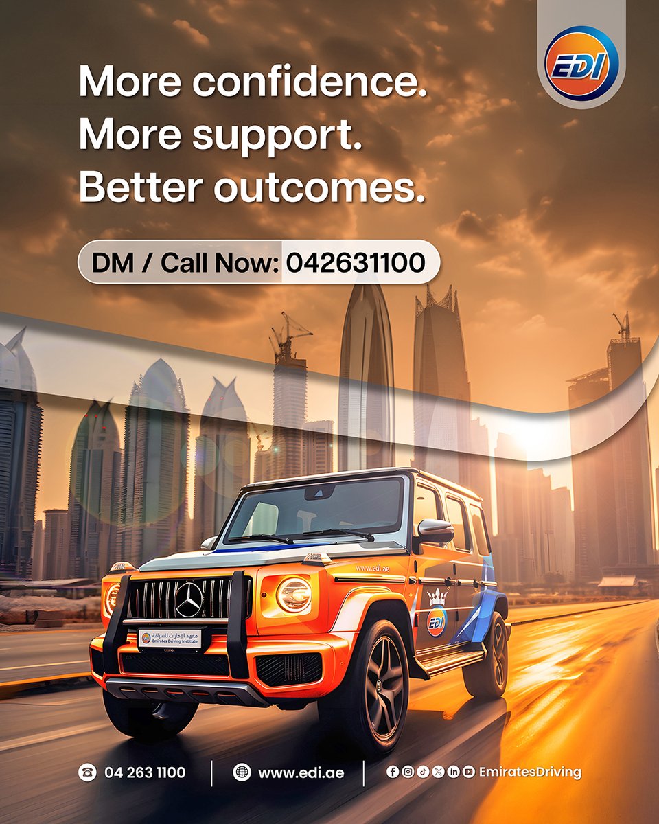EmiratesDriving's tweet photo. Because your path to success is unique… choose an experience that matches your ambition 

With the NEW Gold Excellence 2 course, get up to 2 road tests, along with greater support and higher chances to pass with confidence.

DM us or call now: 042631100 

#DrivingLessons #EDI https://t.co/dSVf5RHaIB