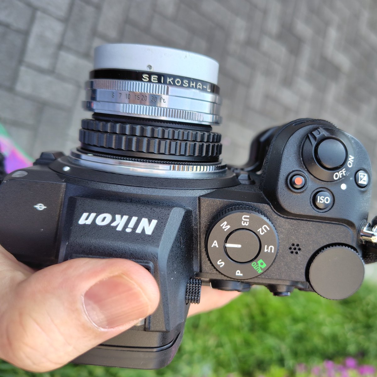 今日はコレ！ Nikon Z5 + CANON SE40mmf2.8(キャノネットジュニアの