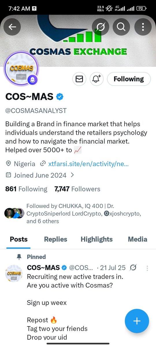 Keystone0223's tweet photo. @MRCGK01 @COSMASANALYST Gladly following, Boss.
Thank you for the massive impact so far, more influence Sir.

8074969394
Opay https://t.co/np57qAPXAg