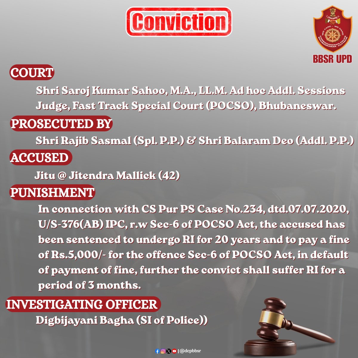 dcpbbsr's tweet image. #Conviction
#WeCareWeDare
#SuccessStories