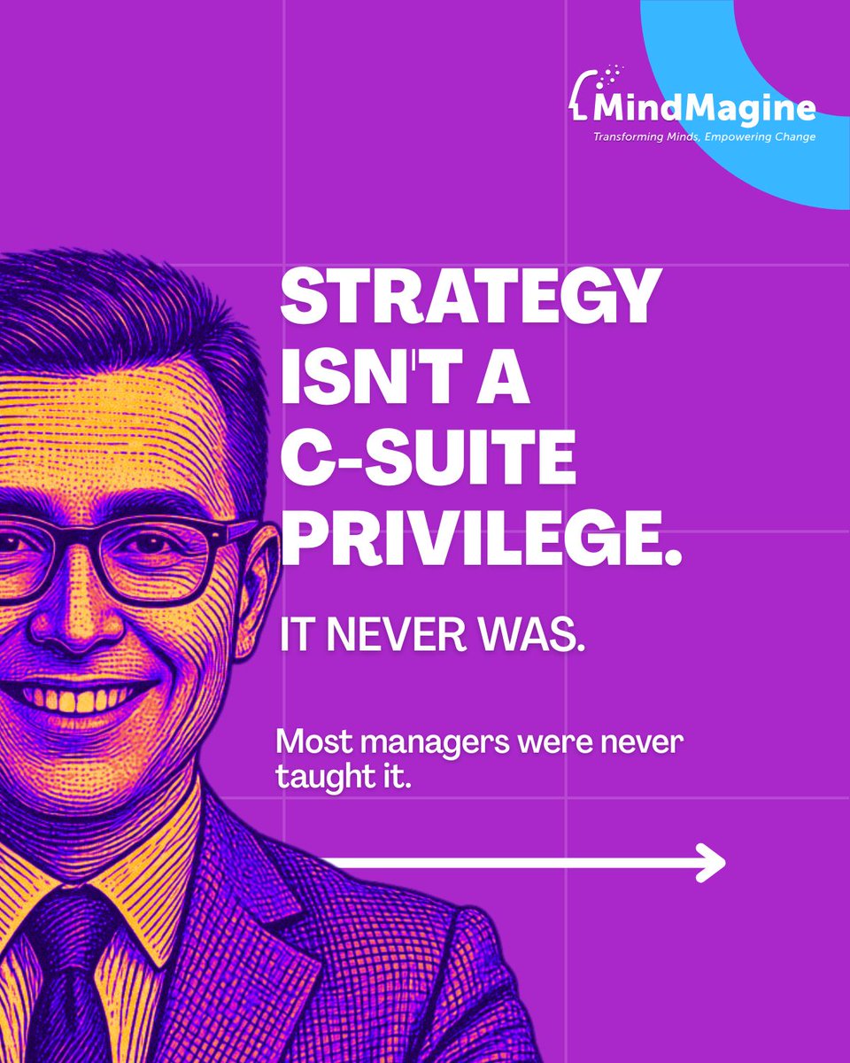 MindMagine's tweet image. Strategy isn't a C-suite capability.  It's a gap in every manager who was handed an implementation plan and told to "just execute."

Article→ itil.com/Itil-News-and-…
ITIL® Strategy certification (HRDC claimable)→ mindmagine.com/education-solu…

#ITIL  #MindMagine #HRDCclaimable