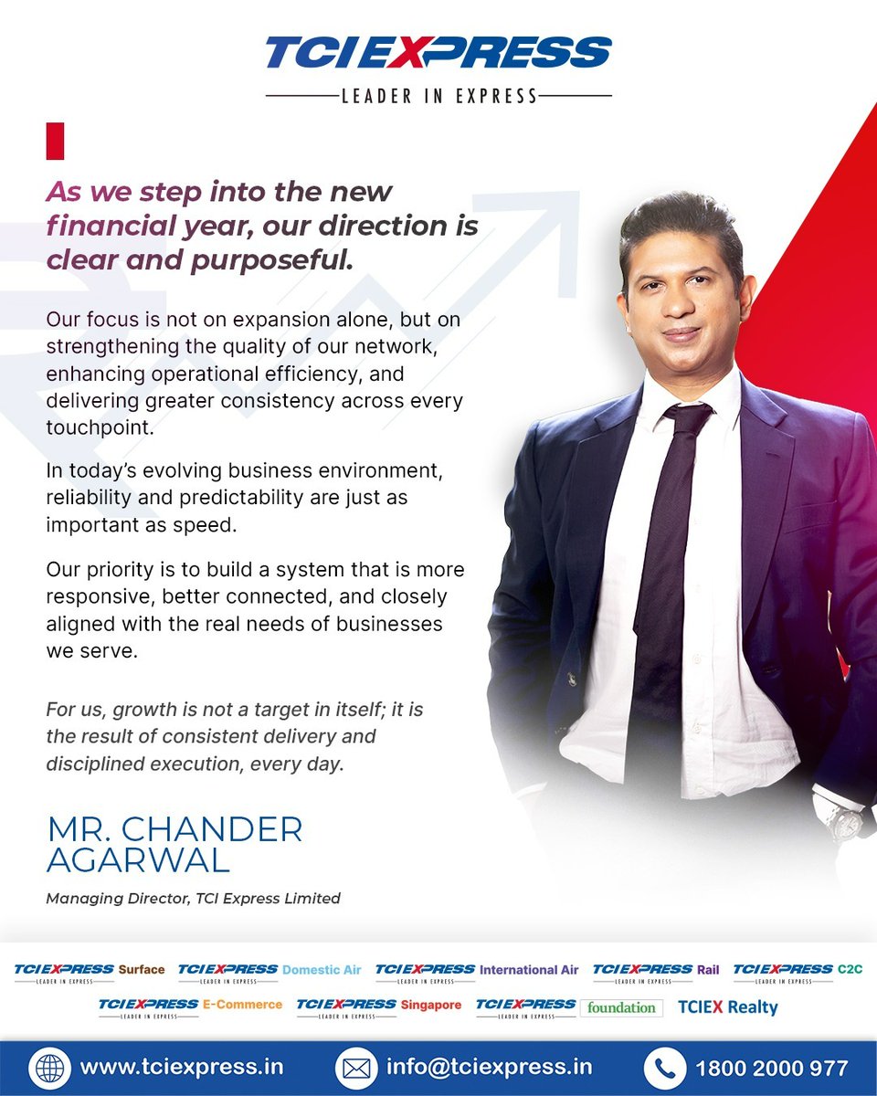 TCIExpress Ltd. tweet media