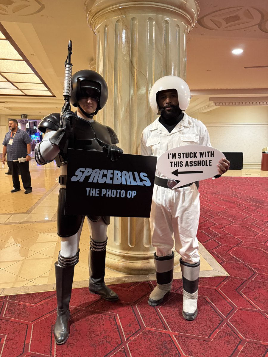 Cinemark's tweet image. Spaceballs: The New One is coming only to theatres April 23, 2027.