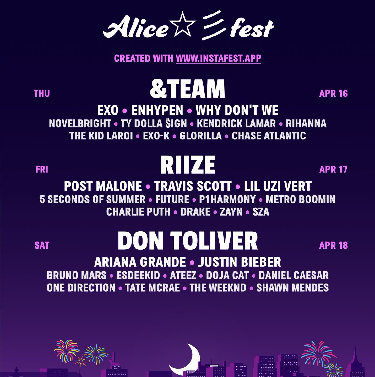 alice ✶ tweet media