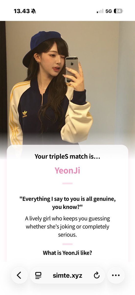 i got yeonjii !! #운명의_미소녀를_찾아서