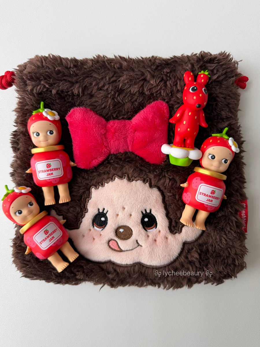 Collected with love… they’re not just cute, they’re special 🍓✨