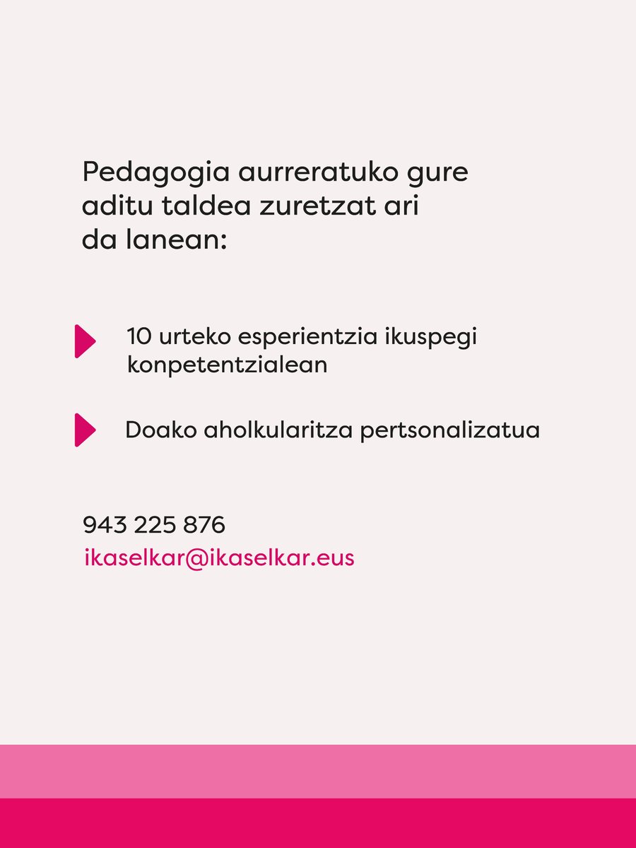 Ikaselkar hezkuntza-argitaletxea tweet media