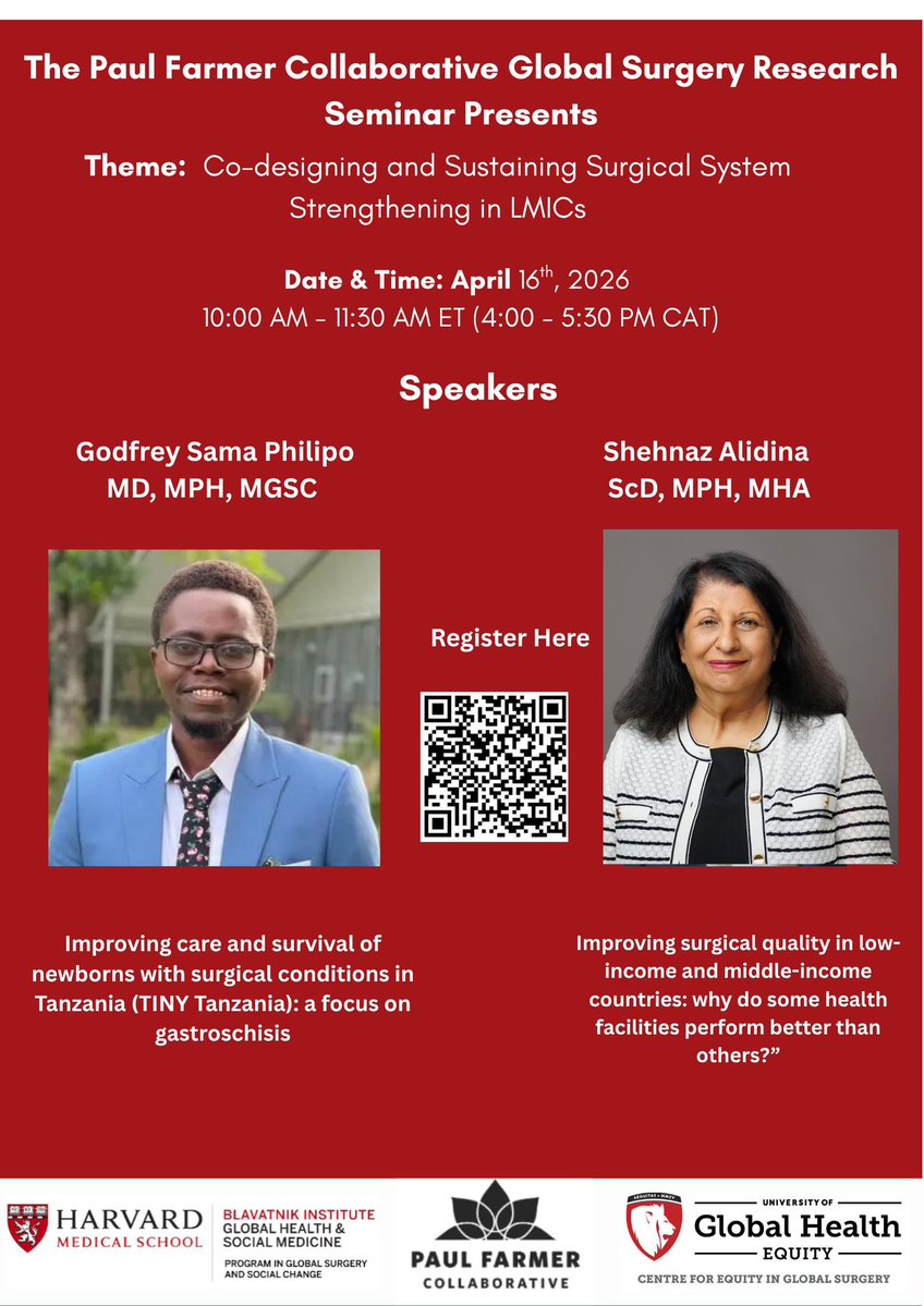 Harvard Global Surgery tweet media