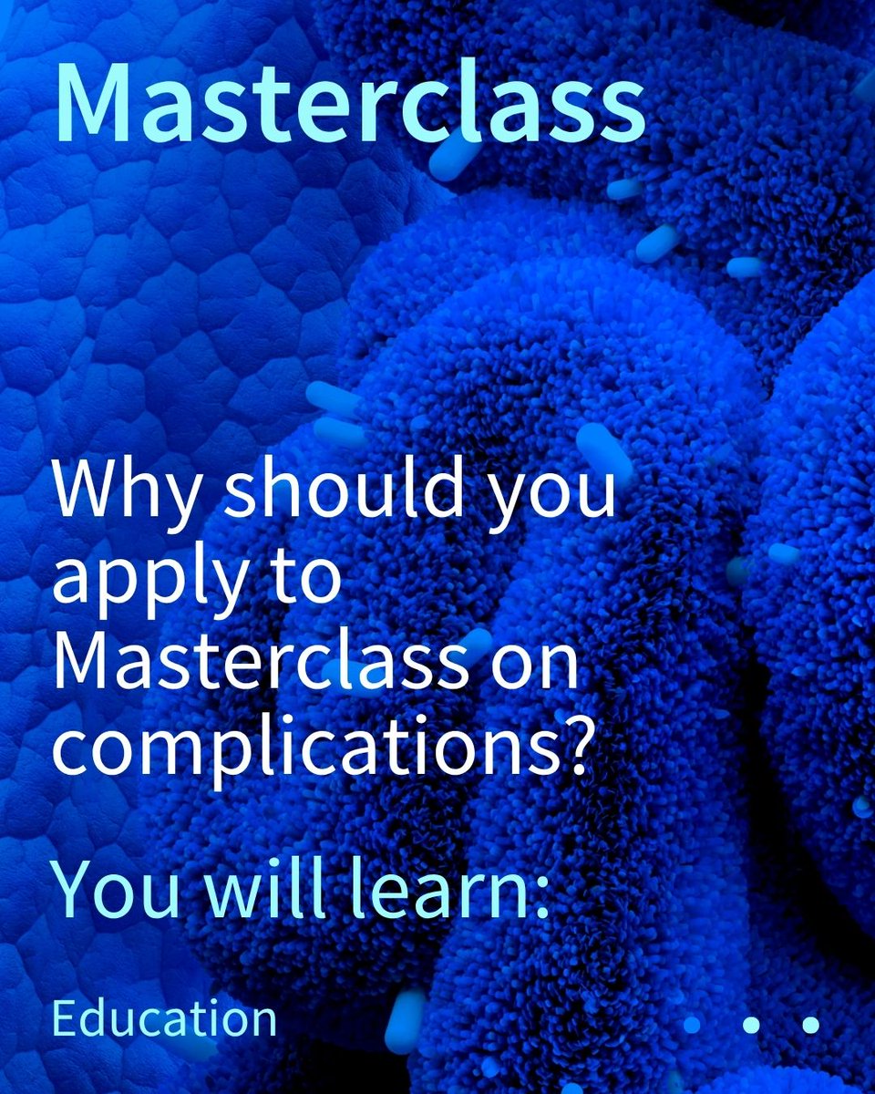 my_ueg's tweet photo. Managing GI complications takes more than technical skill – it takes teamwork across specialties. Apply to UEG Masterclass to sharpen your collaborative approach &amp; take better care of your patients from the first signs of trouble.

Apply by June 14: 🔗 https://t.co/it4dAXovMN https://t.co/TWJ37W40n0