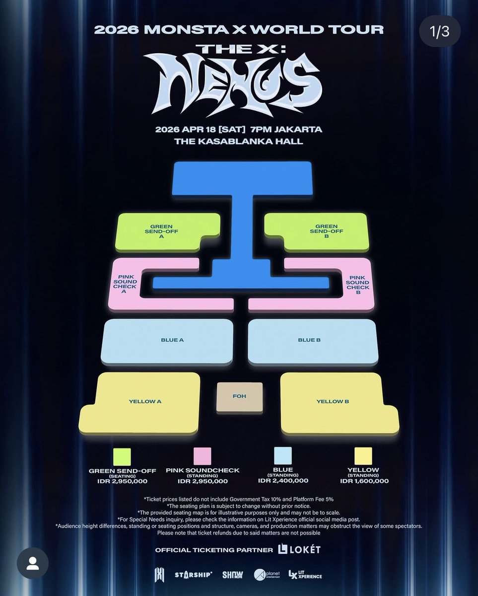 oneandcotix jastip n jual tiket konser tweet media