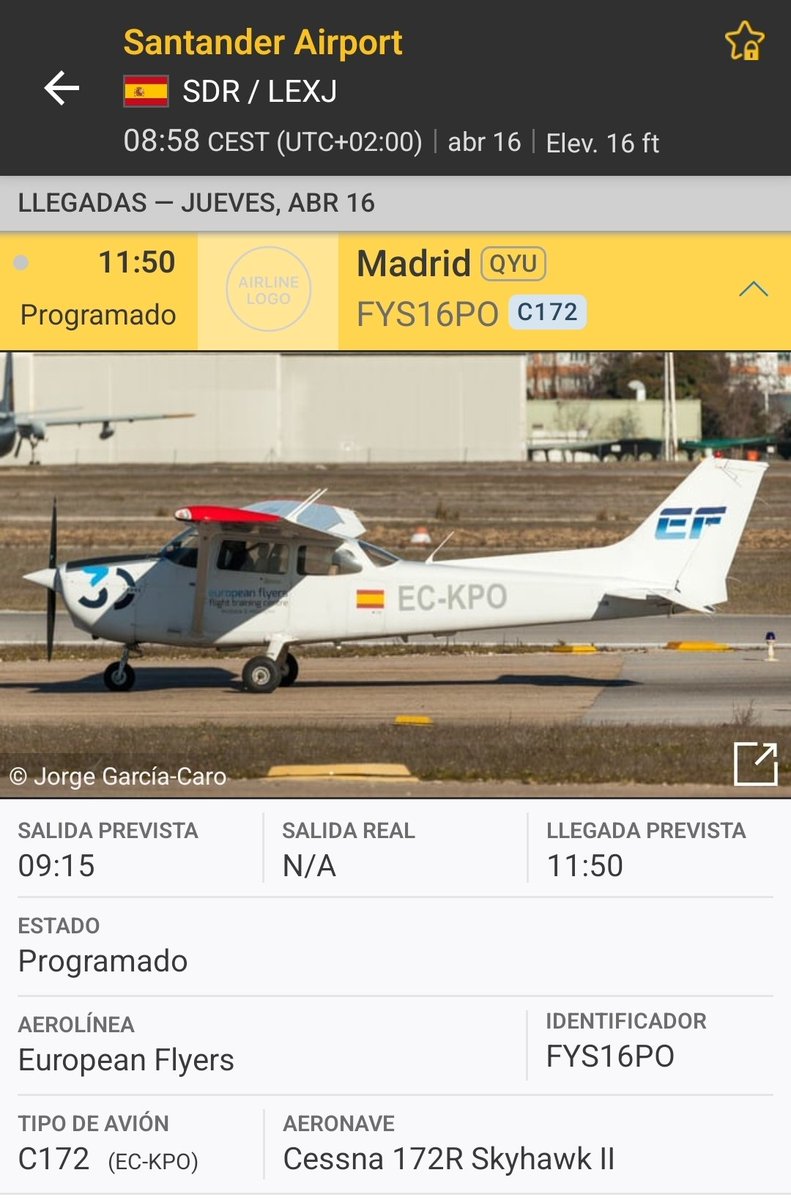 AParayas's tweet image. ✈️ AVIACION PRIVADA 

Hoy el #Aeropuerto Seve Ballesteros  - #Santander recibe 4 vuelos privados según podemos ver en @flightradar24 

🛬 Llegadas desde 👇

#Niza 
#Helsinki
#Madrid
#Milán #Linate