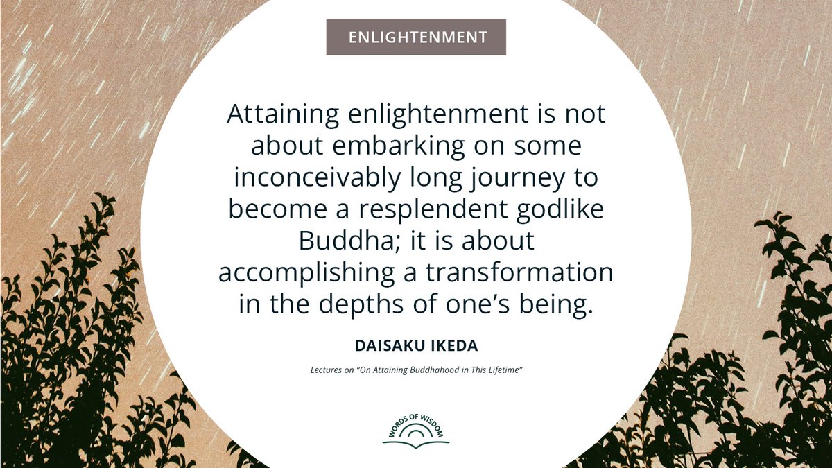 daisakuikeda_of's tweet image. Real change begins within.

Explore more quotes here:
daisakuikeda.org/sub/quotations…

#Enlightenment #SelfReflection #BuddhismInDailyLife #DaisakuIkedaQuotes #WordsOfWisdom #PeaceThroughDialogue