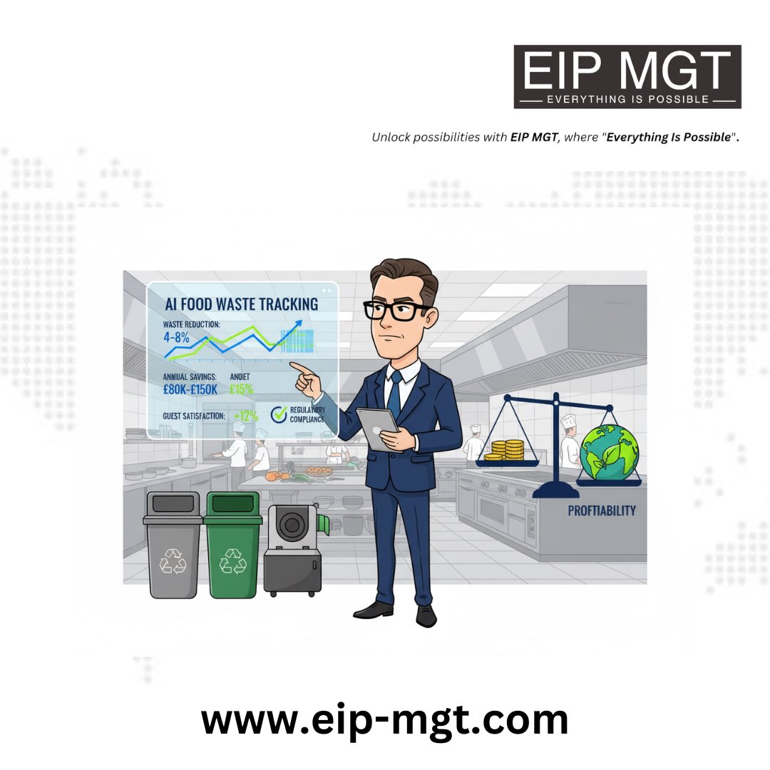 eipmgt's tweet image. Hotel food waste: 4–8% of food cost. 30% reduction = £80–150K EBITDA in a 200-room property. Commercial before sustainability one. Track it.

im#EIPMGT #everythingispossible

🎯 RT if your property is tracking food waste with genuine precision.