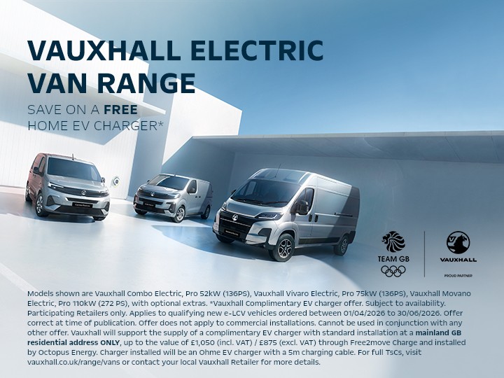 YWRVauxhall's tweet image. Go electric for less! ⚡ 

Get a FREE home EV charger with the Vauxhall Electric Van Range 🚐🔌

Upgrade your business with zero emissions &amp;amp; lower running costs.

📅 Limited time offer – don’t miss out!

#Vauxhall #ElectricVan #EV #BusinessDrivingForward