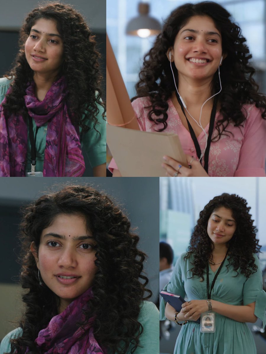 She is Gorgeous.
​She is Beautiful.
She is Divine.
​She is Lovely.
She is Sai Pallavi. 

<a href="/Sai_Pallavi92/">Sai Pallavi</a> | #SaiPallavi ❤️