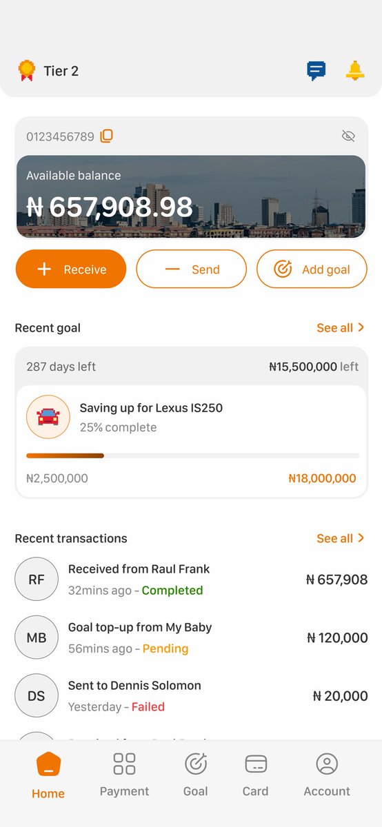 olutimzzy26's tweet image. The FiberPay mobile app design is coming out REAL GOOD and I love it🥰😌

What do you think about the design? Good morning🧋

#ui #mobileapp #fintech #sleekdesign