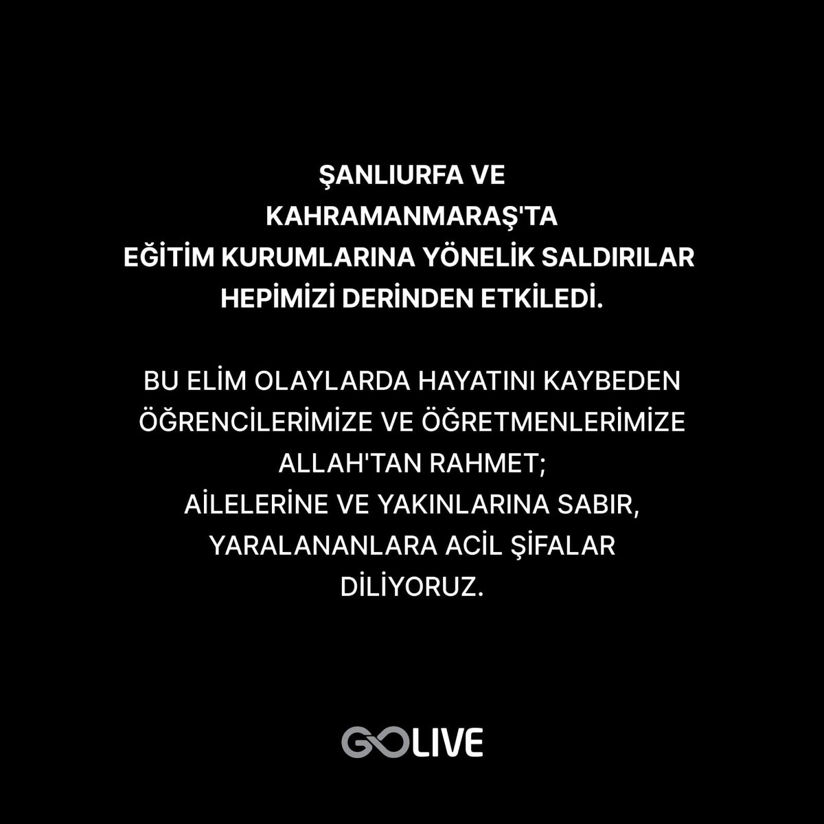 GoLiveYazilimAS's tweet photo. https://t.co/AGw2rusp12