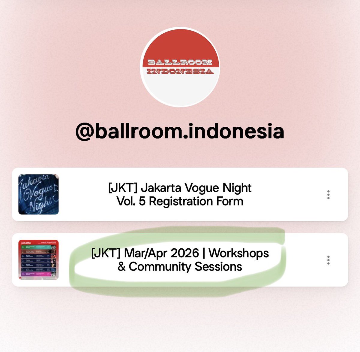 Ballroom Indonesia tweet media