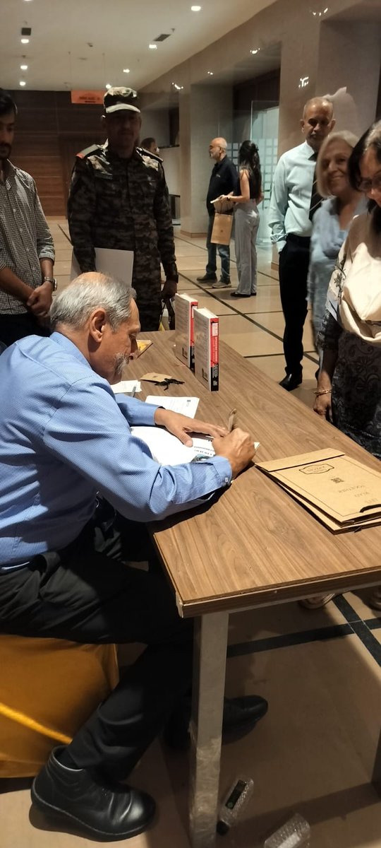 BipsBak's tweet photo. #OperationSindoor book discussed. grateful to #RajasthanInternationalCentre  for hosting it and Ms Heena for organising the event so well! https://t.co/XYHy5fzbsF