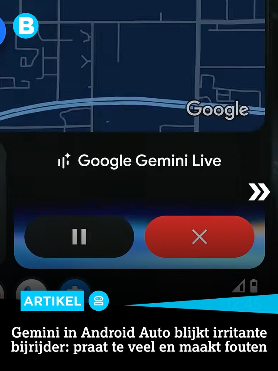 Bright's tweet photo. Gemini moet op termijn ongetwijfeld beter worden, maar voorlopig kun je een frustrerende ervaring verwachten.
💡 𝙈𝙚𝙚𝙧 𝙡𝙚𝙯𝙚𝙣? Kijk op https://t.co/6MN9yB1RGj
#bright #tech #technieuws #google #gemini #androidauto #android #fouten #googleassistent #rijden https://t.co/7HzsWYqL6C