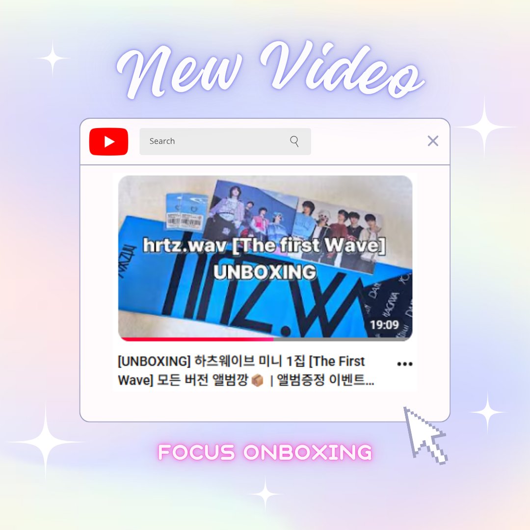 FocusON_kor's tweet image. ┊ FOCUS ONBOXING YOUTUBE 🎬🔥┊

FOCUS ONBOXING's next video is out 📦✨
K-pop album unboxing with full details 👀

hrtz.wav (하츠웨이브) [The First Wave] 
👉 Watch now: youtube.com/watch?v=rcDG1t… 

#KPOP #Unboxing #Photocard #FOCUS_ONBOXING #KpopUnboxing #Kpop #AlbumUboxing