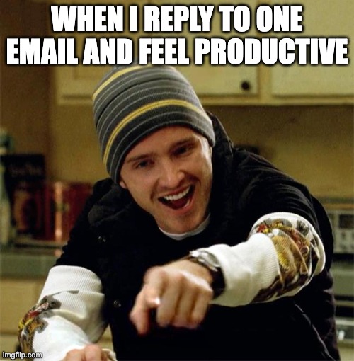 moneycashz0ne's tweet image. What’s the smallest thing that instantly makes you feel productive? 😅#ProductivityMood #RelatableMeme #WorkHumor #DailyStruggles #EmailLife