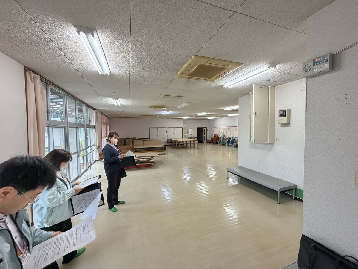 延岡の遊休施設を活用に向けた
相談と視察です！
変わるよ、延岡！
