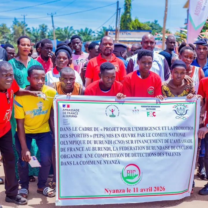 IkirihoSPORTS's tweet image. Le 11 avril, la commune de Nyanza @burungaProvince a accueilli une opération de détection des jeunes talents en cyclisme, organisée par la Fédération Burundaise de Cyclisme #FBC dans le cadre du programme #PEPS.#Burundi @franceauburundi @MinJSCBdi

👇👇👇

facebook.com/share/p/1a42W7…