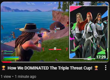 MissyFNT_'s tweet photo. 🏆 How We DOMINATED The Triple Threat Cup! 🏆 https://t.co/KRAZRM4diy https://t.co/hBhS4Scex8