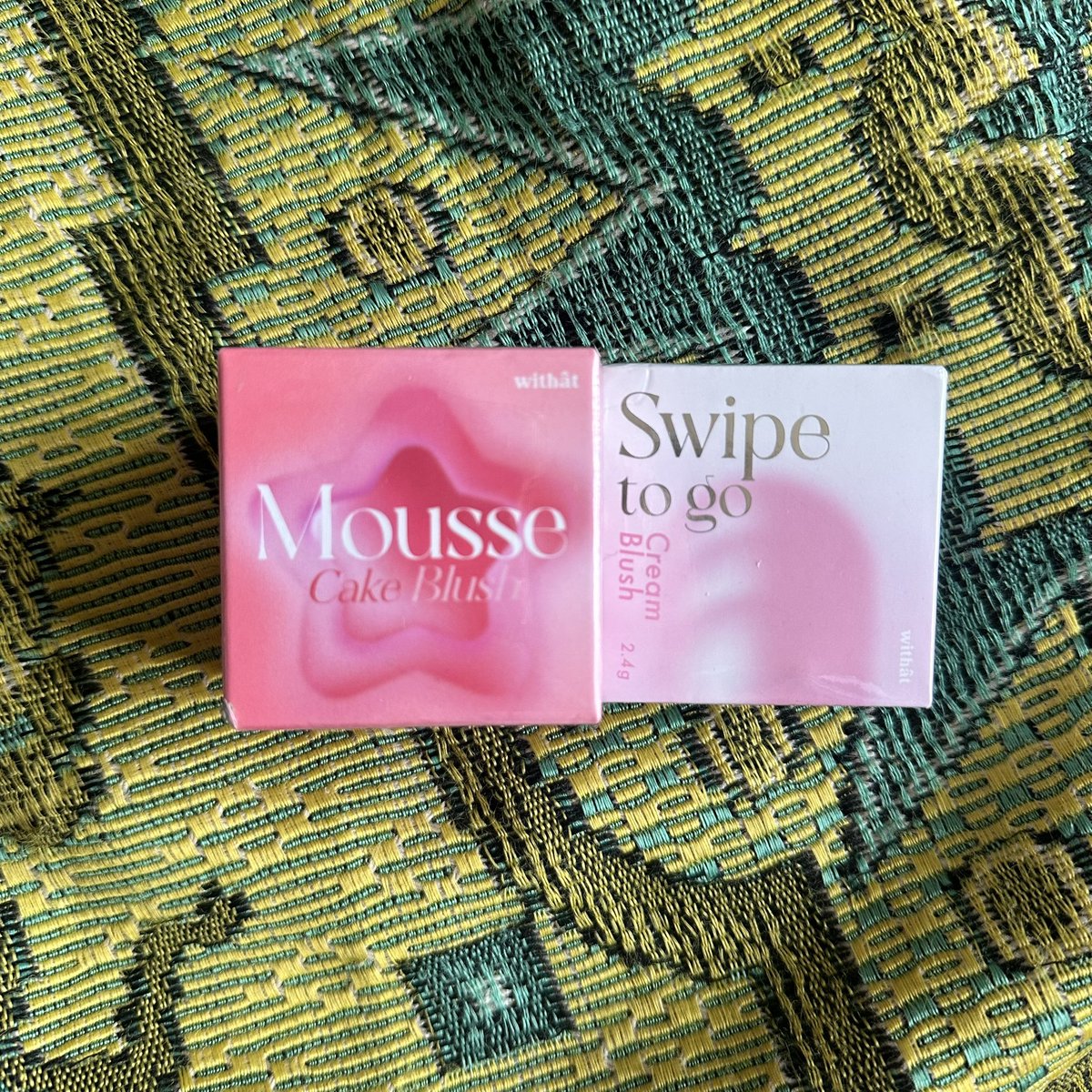 lhumlhum_pm3's tweet photo. ของใหม่ ราคารวมส่งแล้วค่ะ
Withat mousse mb02 120฿
Swipe st01 100฿
#ส่งต่อคสอ #ส่งต่อสกินแคร์ #ส่งต่อเสื้อผ้า #ส่งต่อหนังสือ https://t.co/VPba91bkJQ