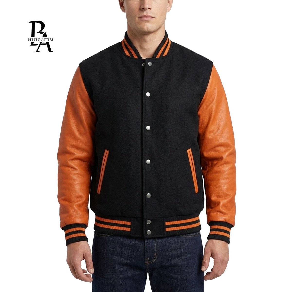 BeltedAttire's tweet image. Custom Black Wool Varsity Jacket – Orange Leather Sleeves, Retro Bomber Coat

Size : All Size Avalaible
✔ 30-Day Satisfaction Guarantee
🌍 Free Worldwide Shipping

Shop Now 
Etsy : etsy.com/listing/448942…

#VarsityJacket
#LettermanJacket
#BomberJacket
#LeatherJacket
#CustomMade