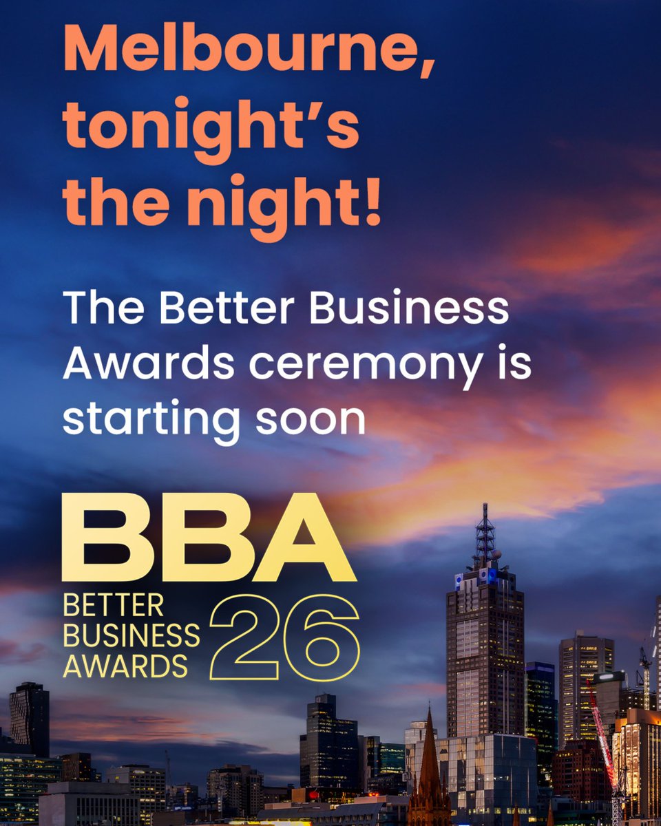 TheAdviserAU's tweet image. Melbourne, the most awaited event for mortgage and finance professionals is happening soon!
 We wish everyone the best of luck, and we look forward to seeing you all at the awards ceremony!

#BetterBusinessAwards #brokers #lenders #mortgagebroking #business #finance #awards