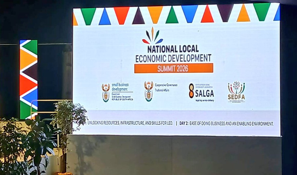 the_dtic's tweet photo. 🚨Deputy Minister Zuko Godlimpi will participate in a panel discussion at the National Local Economic Development Summit in Boksburg today. 🚨The Access Compact: How Development Finance Institutions are opening opportunities for township & rural MSMEs.#LEDSummit2026 https://t.co/z8gb3f3xaj